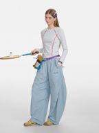 Darkrun - Women's Slim Fit Cropped Long Sleeve T-Shirt